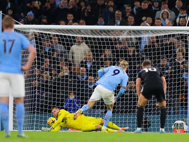 Lihat Aksi Haaland Saat Man City Tumbangkan Fulham