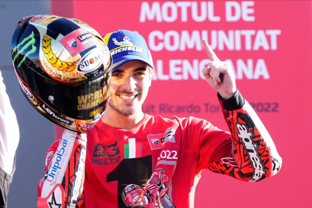 Champions of MotoGP Francesco 