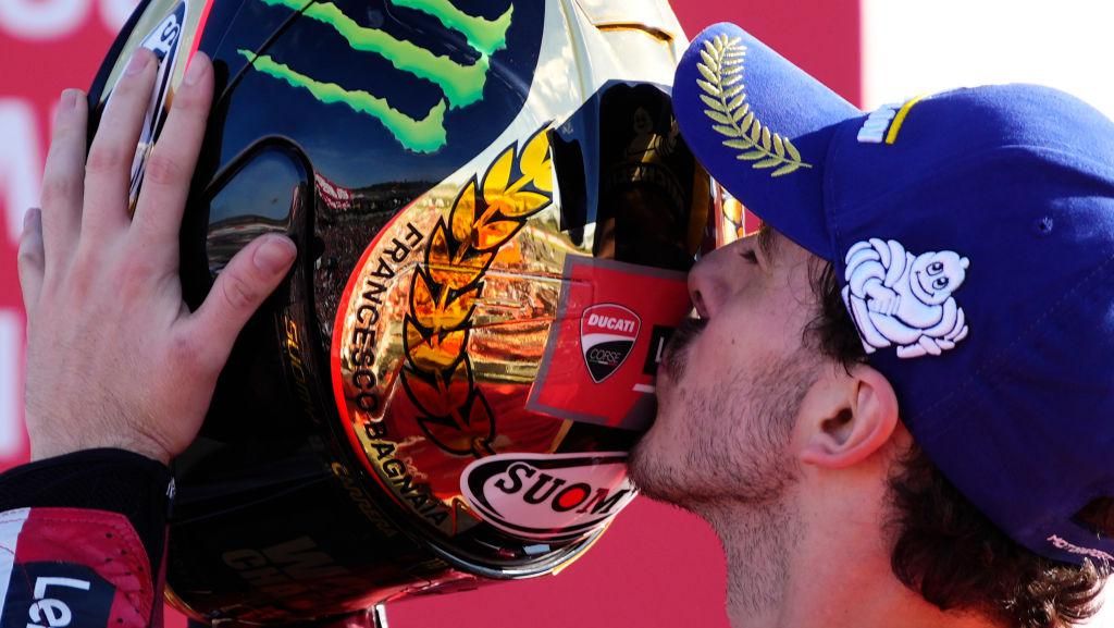 Bagnaia Sadar Sulit Pertahankan Juara, Tapi Ingat Rossi dan Marquez