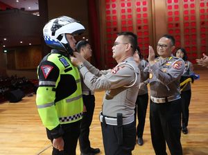 Kakorlantas Beri Arahan ke Personel Pengamanan G20