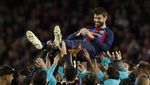Tangisan Gerard Pique Saat Berpisah dari Barcelona