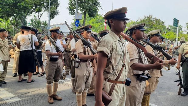 Parade Soerabaja Djoeang Akan Akan Dimulai, Atraksi Teatrikan Pertempuran 10 November Siap