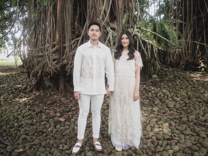 Potret Prewedding Kaesang dan Erina Berlatar Alam