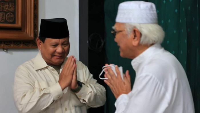Prabowo temui Gus Mus di Rembang, Jawa Tengah (Dok. Istimewa)