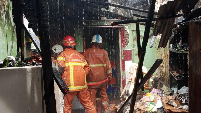 Rumah di Peneleh terbakar saat pemilik menonton parade Soerabaja Djoeang