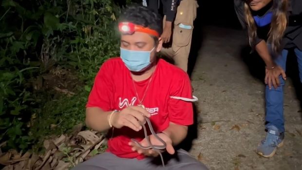Tangkapan layar kanal YouTube Panji Petualang.