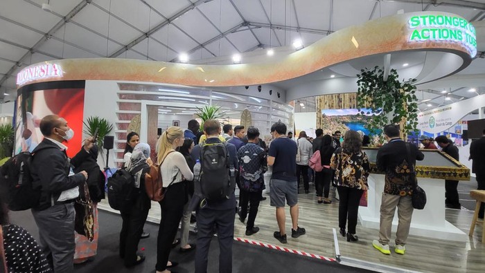 Tempe Sampai Perkedel Hebohkan Paviliun Indonesia di COP27 Mesie