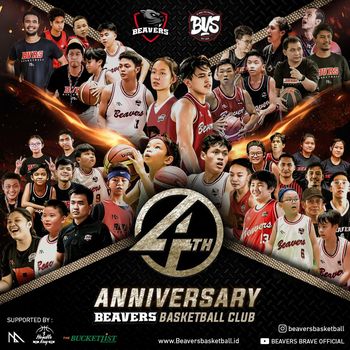 Beavers Basketball Club berulangtahun keempat 1 November 2022