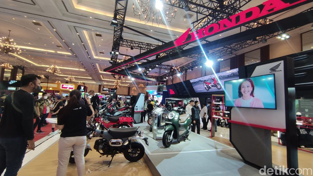 Booth Honda di IMOS 2022.