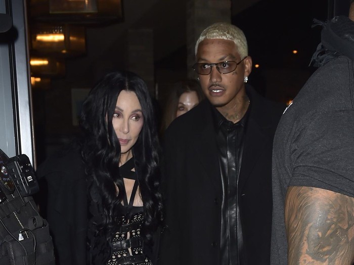 LOS ANGELES, CA - NOVEMBER 02: Cher and Alexander Edwards are seen on November 02, 2022 in Los Angeles, California.  (Photo by joce zerojack/Bauer-Griffin/GC Images)