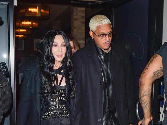 LOS ANGELES, CA - NOVEMBER 02: Cher and Alexander Edwards are seen on November 02, 2022 in Los Angeles, California.  (Photo by joce zerojack/Bauer-Griffin/GC Images)