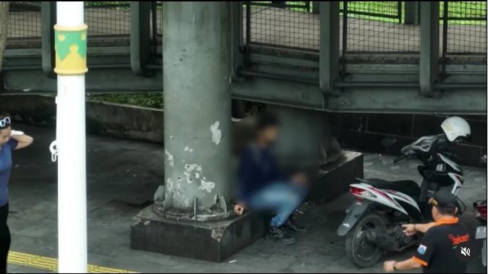 Drone pemantau pembuang sampah sembarang di Jakarta