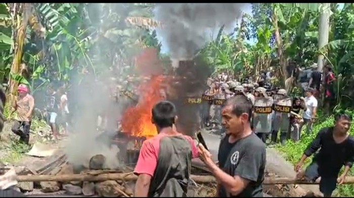 Eksekusi lahan di Minahasa, Sulut berakhir ricuh.