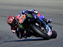 Momen Horor Quartararo Jatuh Nyaris pada Kecepatan 200 Km/Jam
