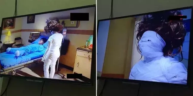 Gimana ceritanya sudah sakit parah sampai badannya dibungkus semua seperti mumi tapi masih bisa jalan sendiri? Tampaknya pasien yang satu ini punya kekuatan super yaa.. Foto: Instagram/@flashback_post