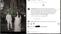 Erina Calon Istri Kaesang Ungkap Makna Foto Prewed Di Depan Beringin