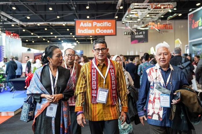 Indonesia melalui Kementerian Pariwisata dan Ekonomi Kreatif/Badan Pariwisata dan Ekonomi Kreatif (Kemenparekraf/Baparekraf) berpartisipasi dalam World Travel Market (WTM) London 2022.