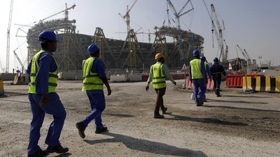 Ironi Pekerja Migran di Balik Gegap Gempita Piala Dunia 2022 Qatar