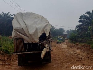 Jalan Rusak Parah, 20 Kades di Inhu Ngadu ke Gubernur Riau