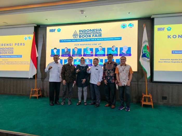 Jumpa Pers Indonesia International Book Fair 2022