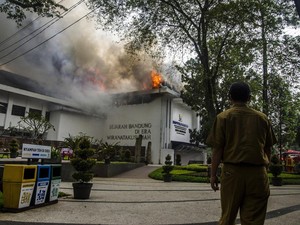 Kisah Heroik hingga Misteri Penyebab Kebakaran Kantor Bappelitbang