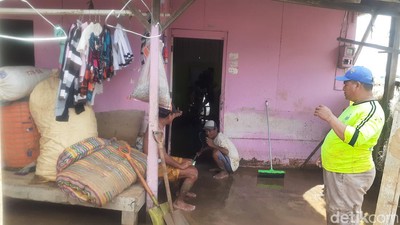 Kondisi Permukiman Usai Diterjang Banjir di Mangkang Wetan Semarang