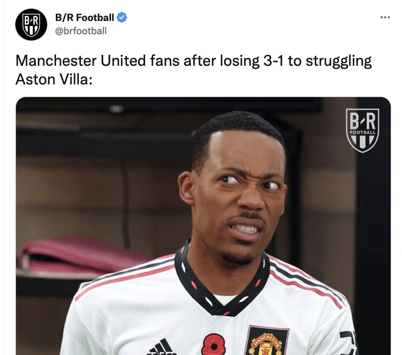 Meme Aston Villa MU