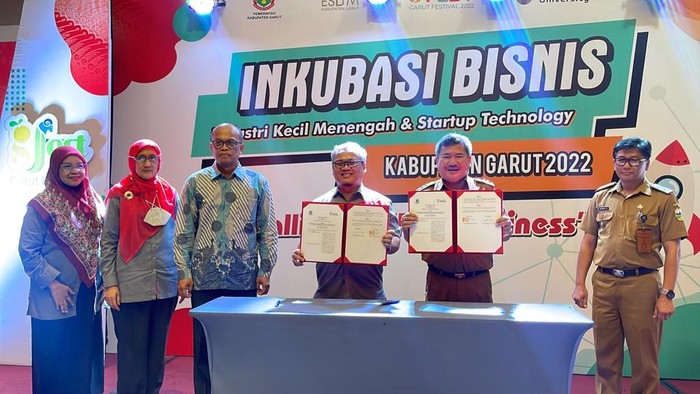 Pemkab Garut-Telkom University Dorong IKM-Startup Lokal Naik Kelas