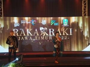 Duta Wisata Kediri Raih Gelar Wakil 3 di Ajang Raka Raki Jatim 2022