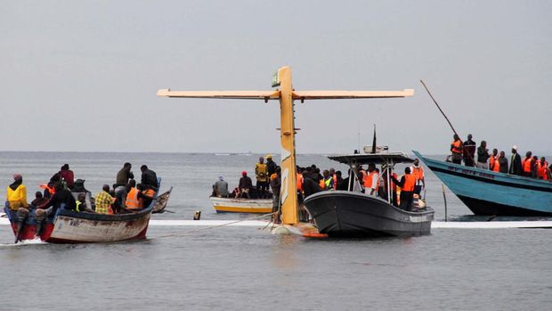 Pesawat Jatuh di Tanzania: Jumlah Korban Tewas dan Dugaan Penyebabnya