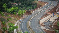 Tol ini ini ditargetkan akan segera dibuka guna mendukung jalur libur Natal dan Tahun Baru.