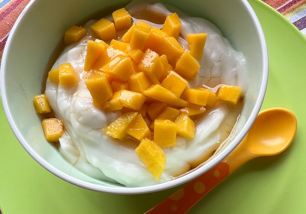 Resep Bubur Susu dan Mangga