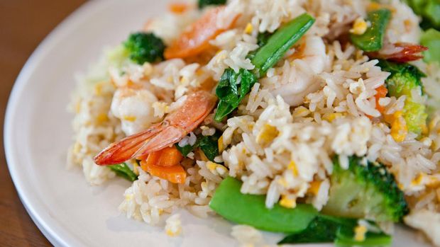 Resep Nasi Goreng Udang dan Brokoli