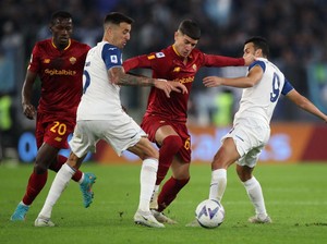 AS Roma Vs Lazio: Tim Elang Menang 1-0 atas si Serigala