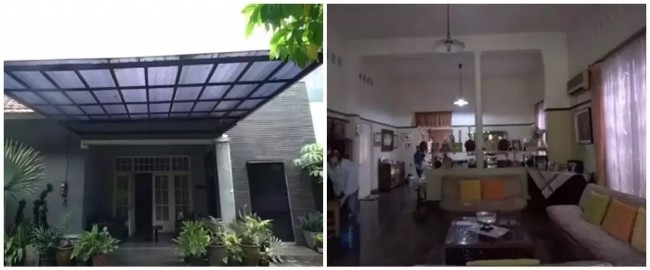 Kini sudah memiliki karier yang sangat sukses, begini penampakan rumah masa kecil Raffi Ahmad yang terletak di Bandung. Rumah masa kecil Raffi Ahmad itu tampak luas dan asri dengan beragam tanaman hijau di halamannya. Foto: YouTube/Rans Entertainment