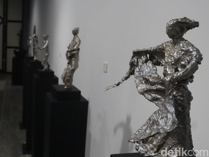 Melihat dari Dekat Patung Karya Dolorosa Sinaga di Nu Art Bandung