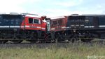Foto-foto Kerusakan Akibat Tabrakan Kereta di Stasiun Rengas Lampung