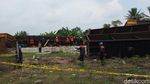 Foto-foto Kerusakan Akibat Tabrakan Kereta di Stasiun Rengas Lampung