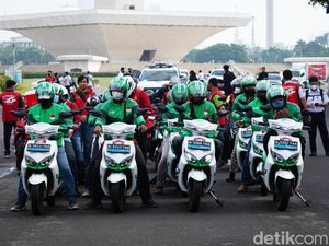 Wuusss... Touring Jakarta-Bali Kampanyekan Kendaraan Ramah Lingkungan