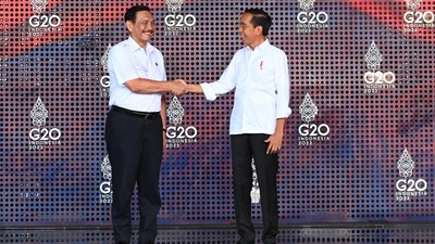 Bareng Luhut, Jokowi Ngetes Panggung Pimpinan Negara KTT G20 di Bali