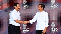 Jokowi meninjau kesiapan sejumlah tempat dan fasilitas penyelenggaraan KTT G20 di Bali, Selasa (8/11/2022). Muchlis Jr/Biro Pers Sekretariat Presiden.