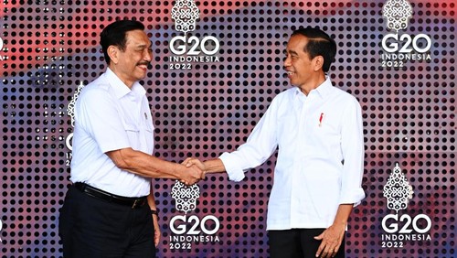 Sepekan menjelang KTT G20, Presiden Jokowi datang ke Bali. Jokowi yang didampingi Luhut Binsar Pandjaitan mengecek kesiapan terakhir penyelenggaraan KTT G20.