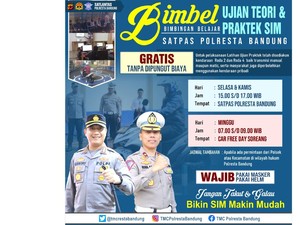 Bikin SIM di Polresta Bandung Bisa Bimbel Dulu Lho!