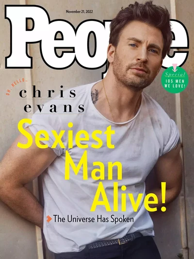Chris Evans Pria Terseksi 2022 Chris Evans Pria Terseksi 2022