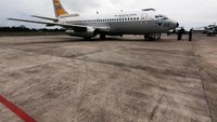 Foto: Dari sembilan tersebut terdiri dari pesawat pengintai dua, satu pesawat angkut Boeing, dua pesawat angkut Hercules, satu pesawat Medivac (Medical Evacuation) yaitu pesawat Hercules yang disetting dengan mini ICU itu ada satu, kemudian ada dua F-16, dua Sukhoi dan ada lima belas helikopter. Foto: Nuranda Indrajaya/detikBali