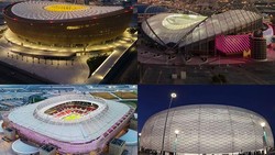 Melihat Stadion Piala Dunia 2022 Qatar dari Luar Angkasa