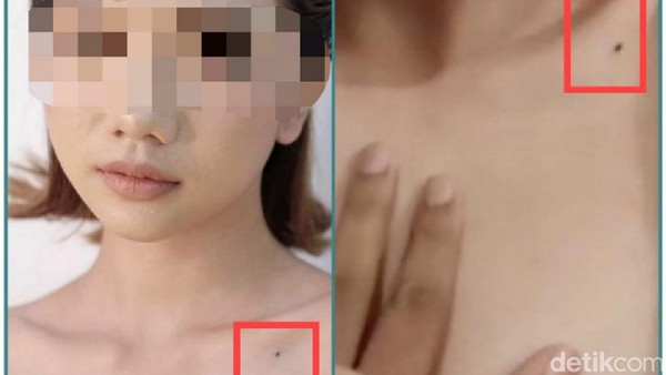 Foto-foto Dua Pemeran Video Porno Kebaya Merah Saat di Mapolda Jatim