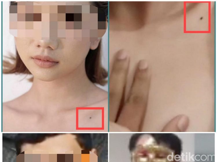 Foto-foto Dua Pemeran Video Porno Kebaya Merah Saat di Mapolda Jatim