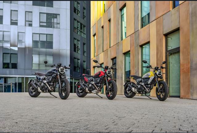 Ducati Scrambler yang akan diperkenalkan pada 2023.