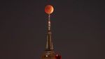 Pesona Gerhana Bulan di New York, Mengagumkan...